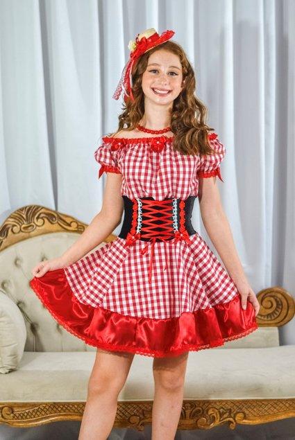 Vestido Xadrez Blusas Xadrez Para Festa Junina Feminina Xadrez